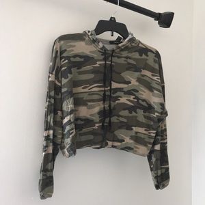 Camo Crop Top
